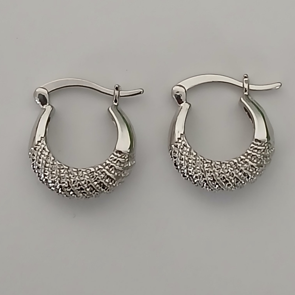 Staiess Steel Hoop Earrings